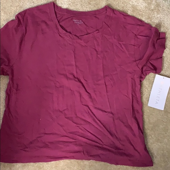 Brand new athleta crop tshirt - Picture 1 of 2